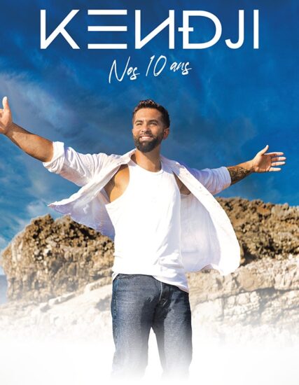 Affiche du concert de Kendji Girac - Nos 10 ans